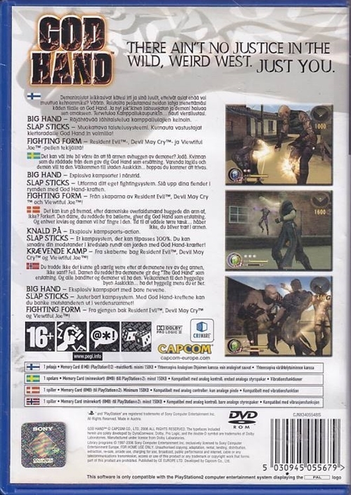 God Hand - PS2 (A Grade) (Genbrug)